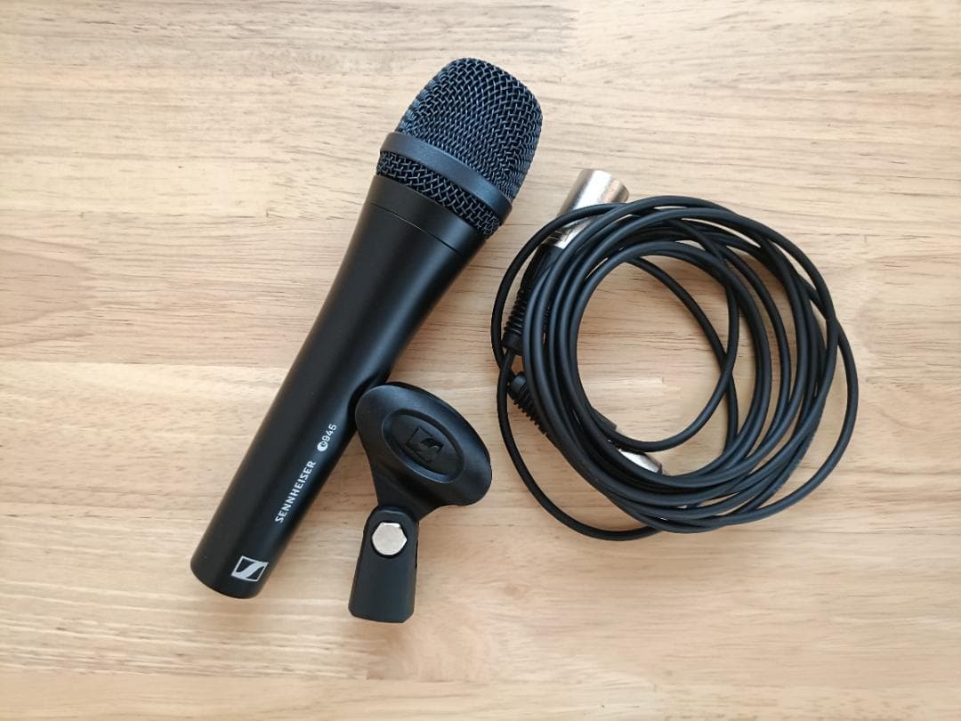 SENNHEISER e945 ダイナミックマイク ケーブル・ホルダー付き