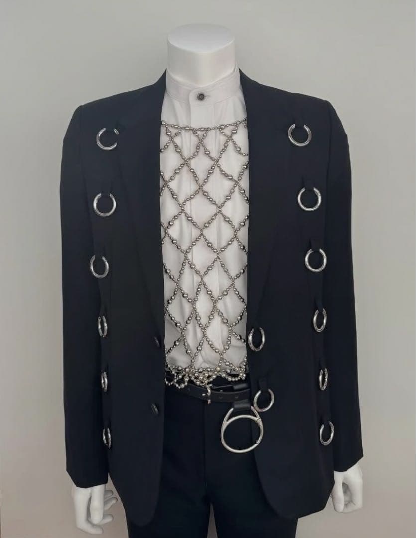 ♡で値下げ¥ DRESSEDUNDRESSED ジャケット リング　Mサイズ