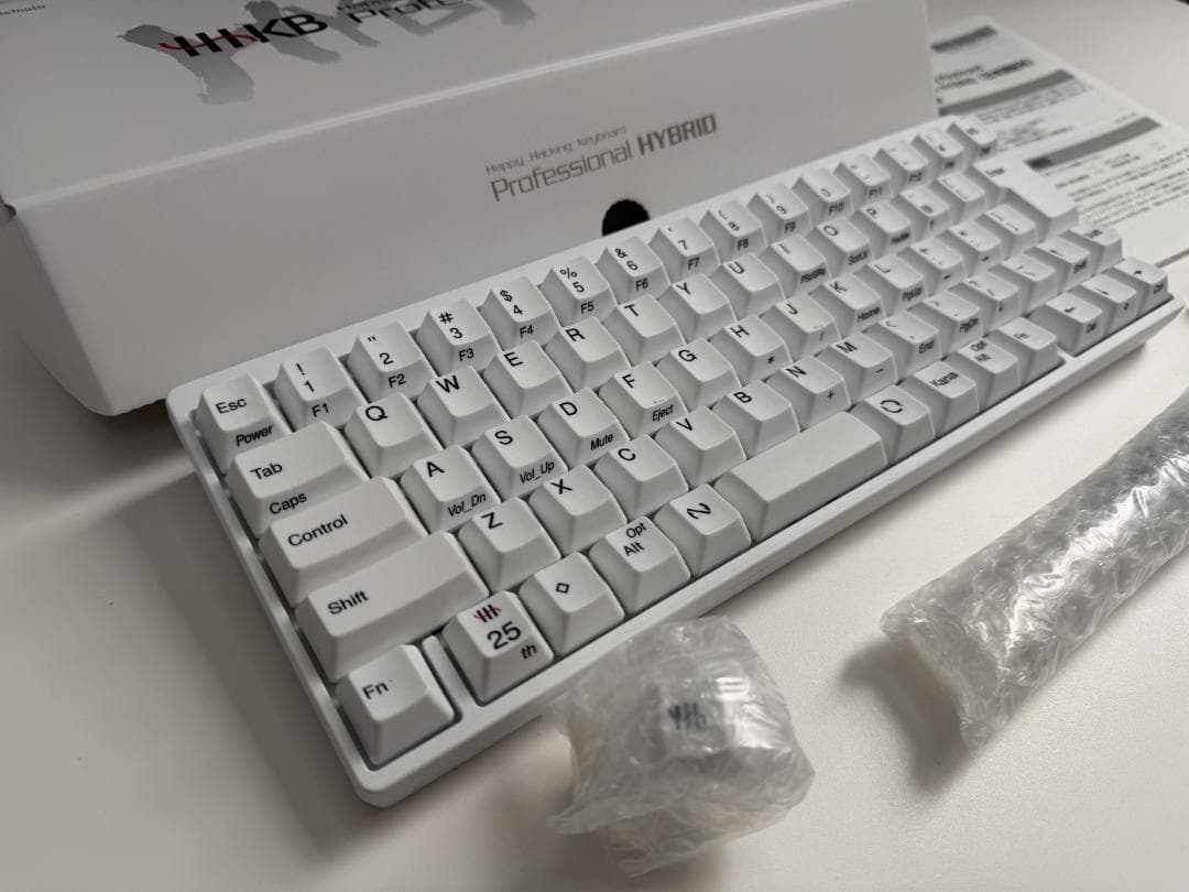 HHKB Professional HYBRID Type-S 日本語配列 雪
