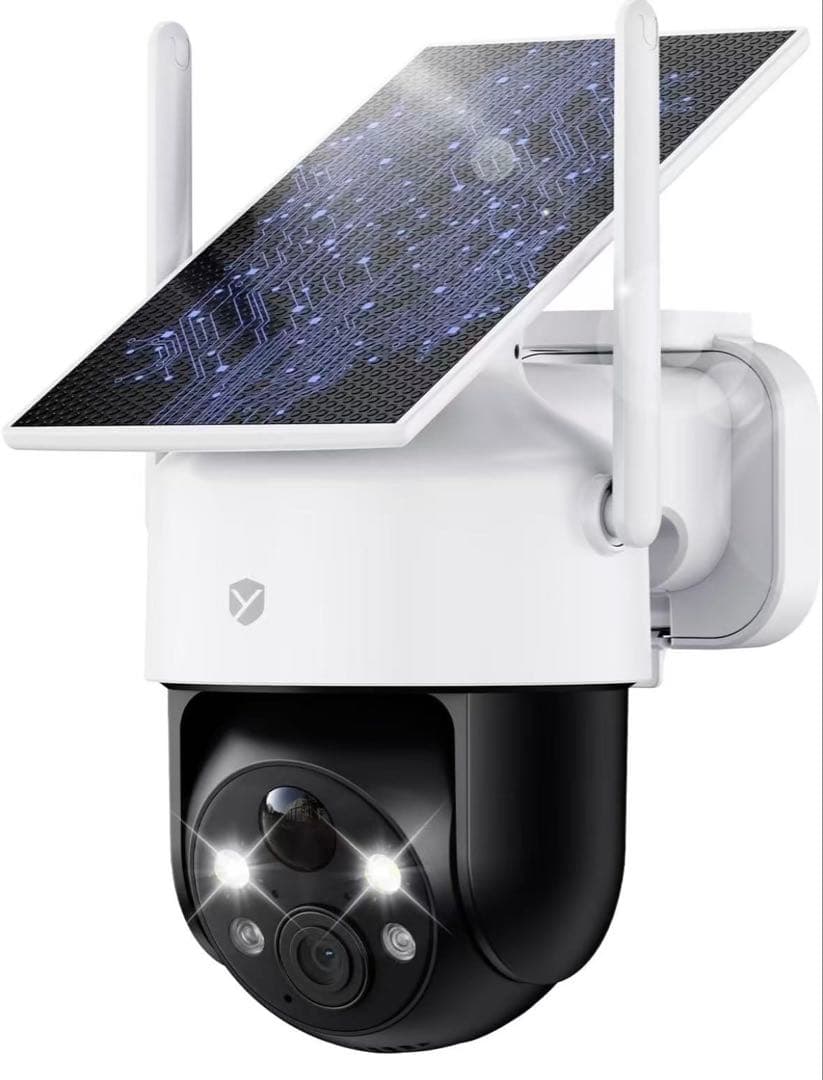 【2025進化ソーラー一体型】防犯カメラ 屋外 無線 2個セート