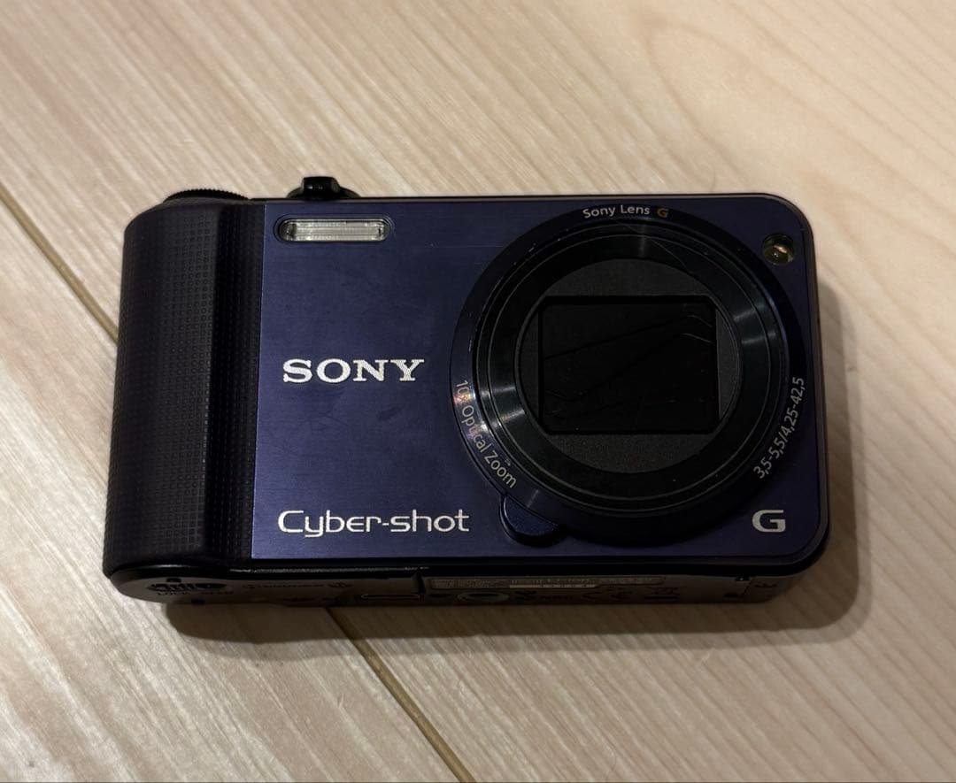 SONY Cyber-shot コンパクトデジタルカメラ ブルー充電器あり
