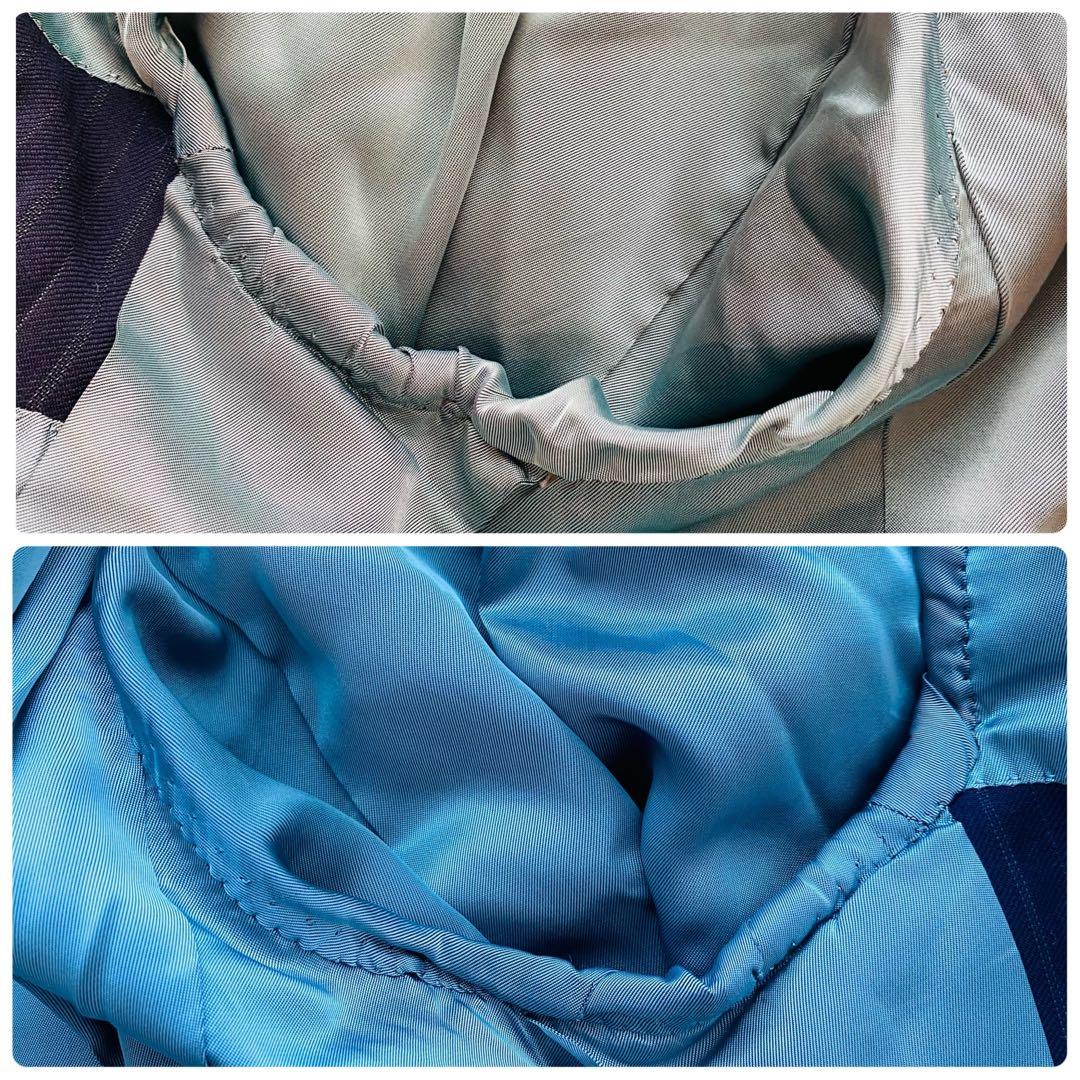 フィロ×ロロピアーナ●極美品●イタリア製super150 高級ウールスーツ 3L