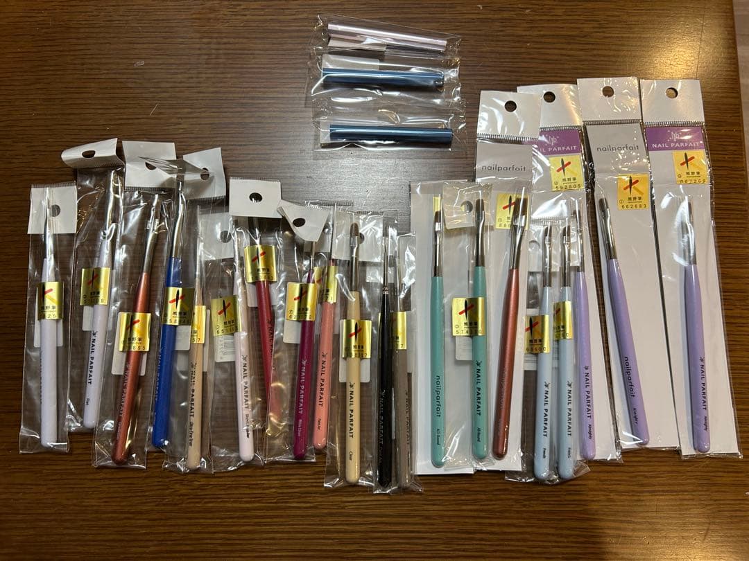 ネイルパフェジェル ネイル用筆 20本セット おまけ有