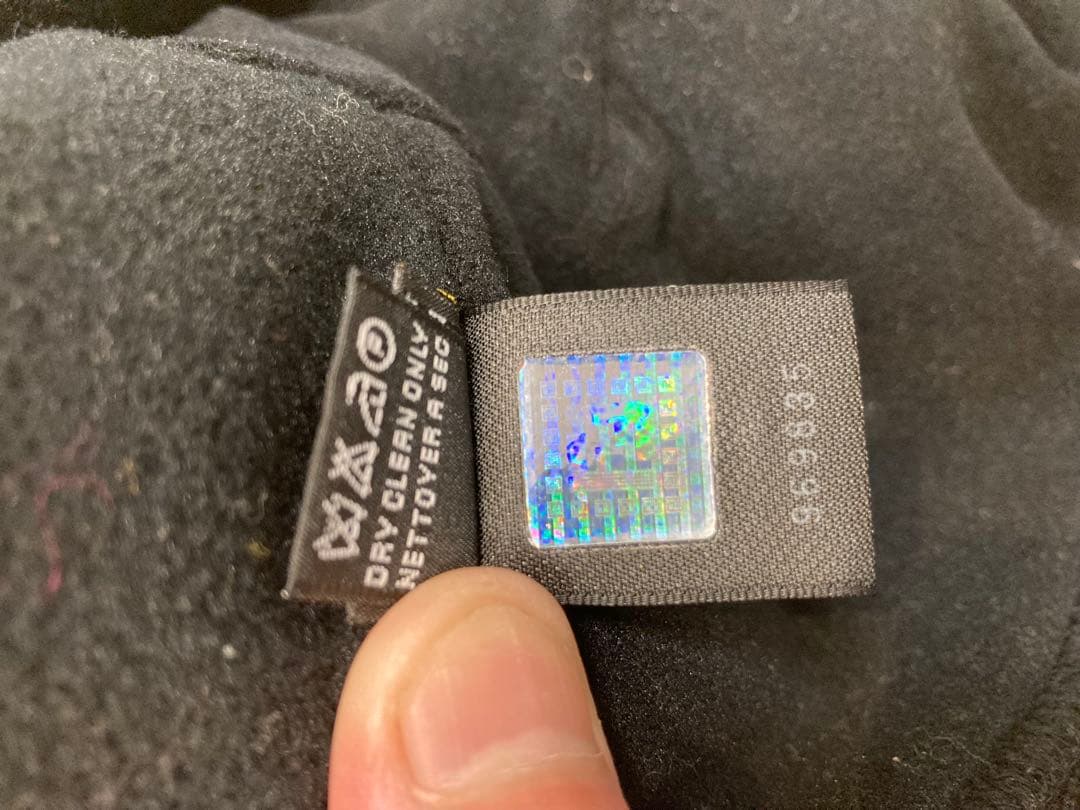 fendiバケットハット ネイビー ブラック ロゴパターン