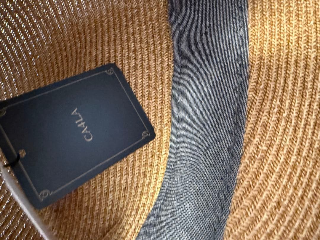 CA4LA キャスケット　デイリー　カジュアル　麦わら帽子