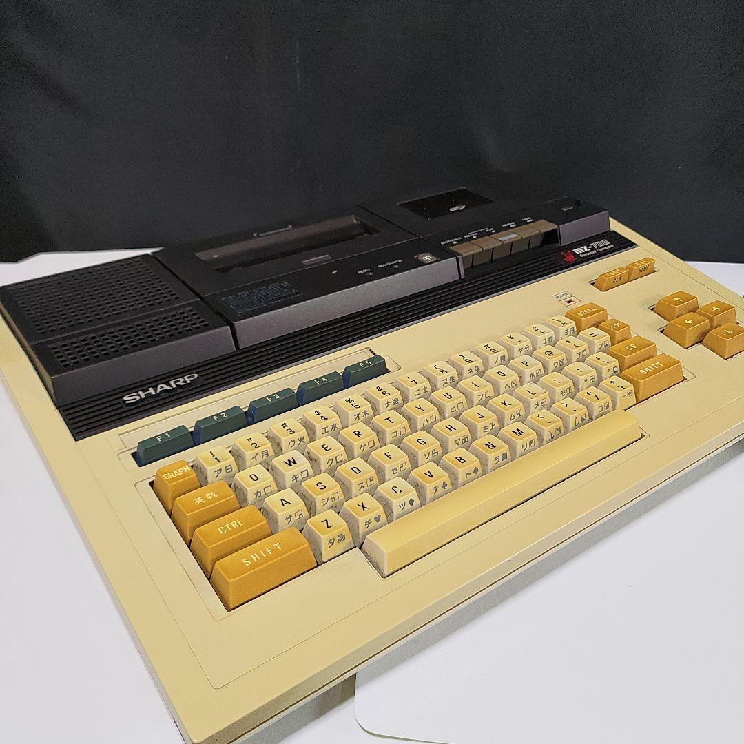 ●レトロパソコン●SHARP MZ-731（MZ-700）本体セット中古動作品