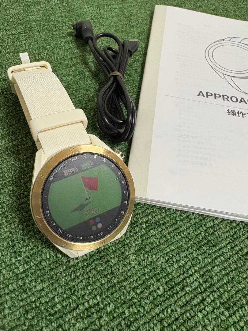 ★GARMIN APPROACH S40ホワイト　美品