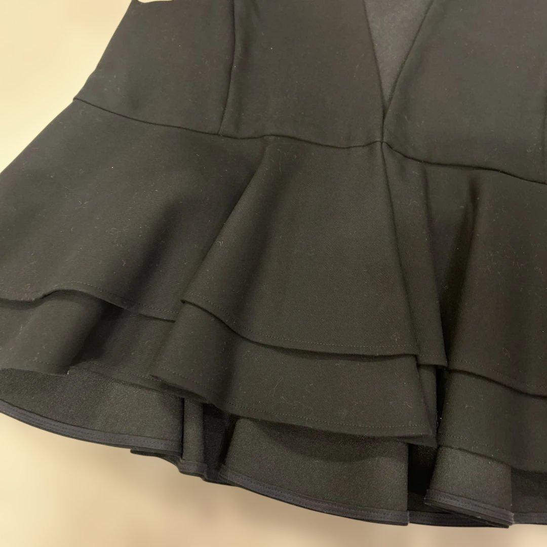 yori ブラック フレアベスト