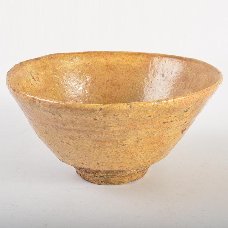 茶道具　伊羅保茶碗　銘「大黒」　仕覆付　 裏千家十一代玄々斎極め箱　MR6965