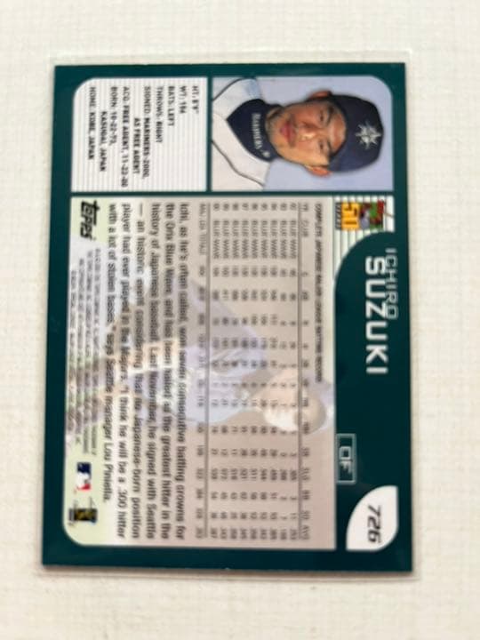 TOOPS2001イチロー#726