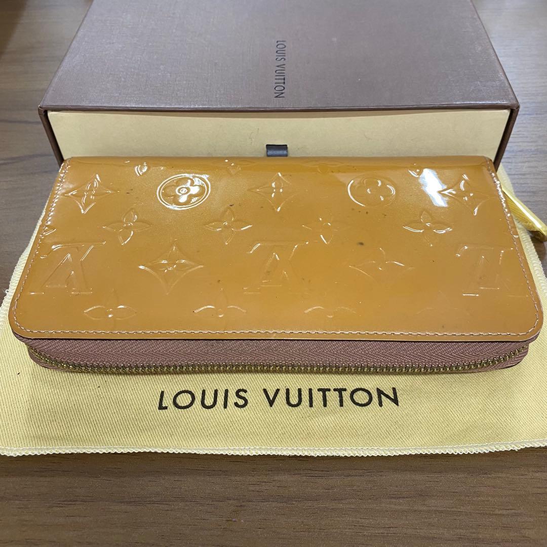 新品同様‼️現行　ルイヴィトン　ヴェルニ　財布　長財布　ジッピーウォレット