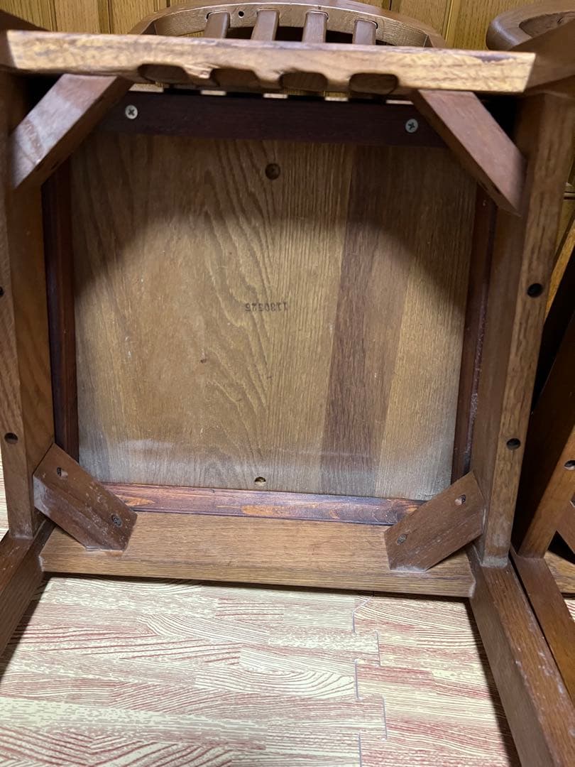 maruni マルニ木工 ダイニングチェア ブラウン 椅子チェア　2脚セット