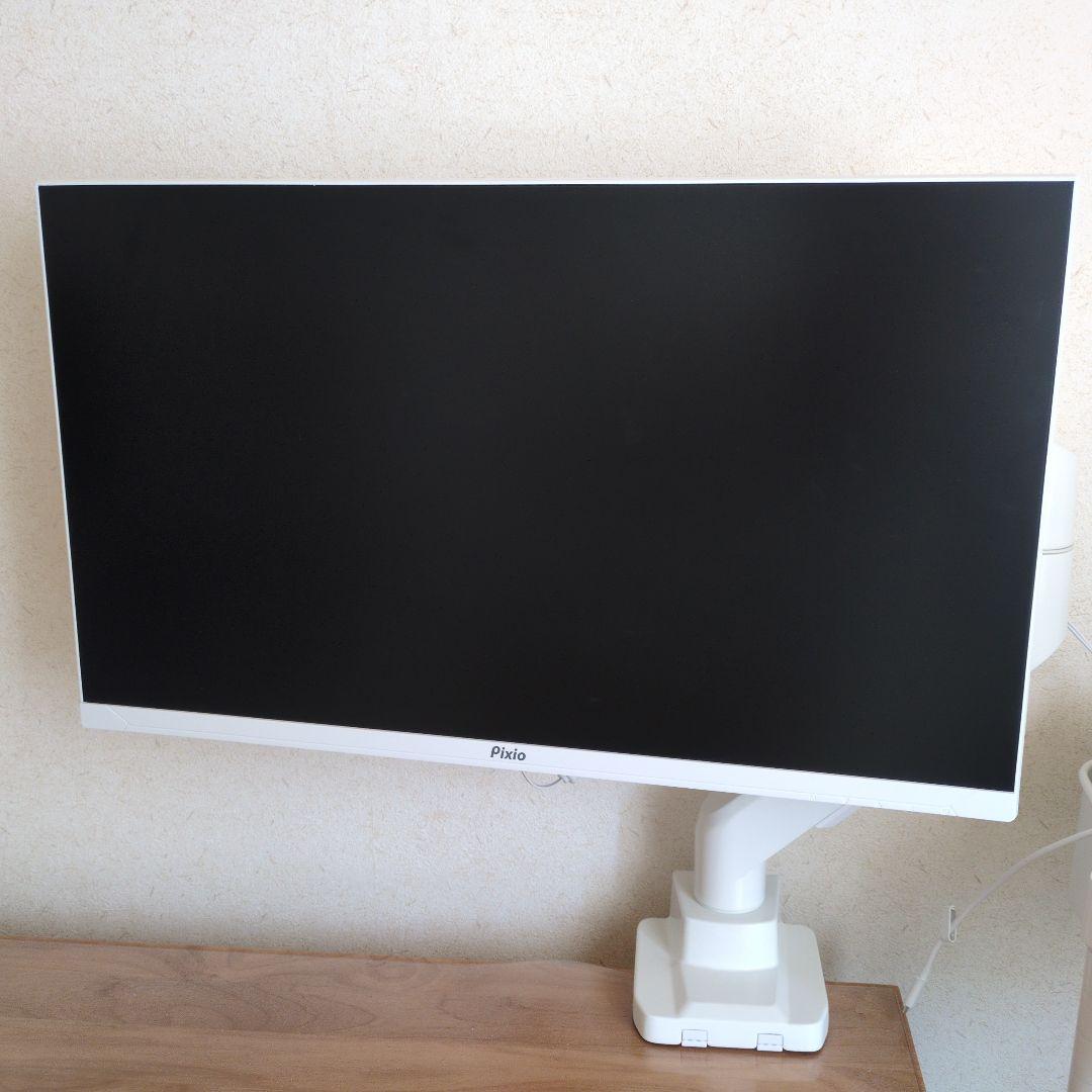 【セット品】Pixio PX248Wave 23.8型、モニターアーム
