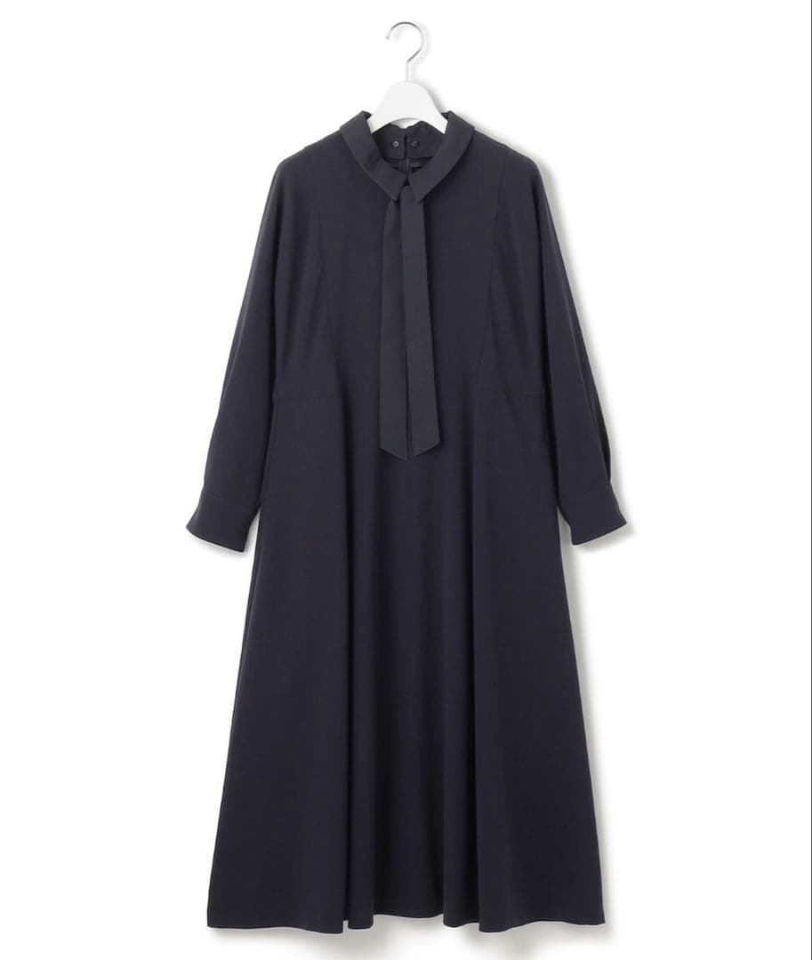 23区L 【VERYコラボ】トリアセダブルジョーゼット　つけ襟　ワンピース