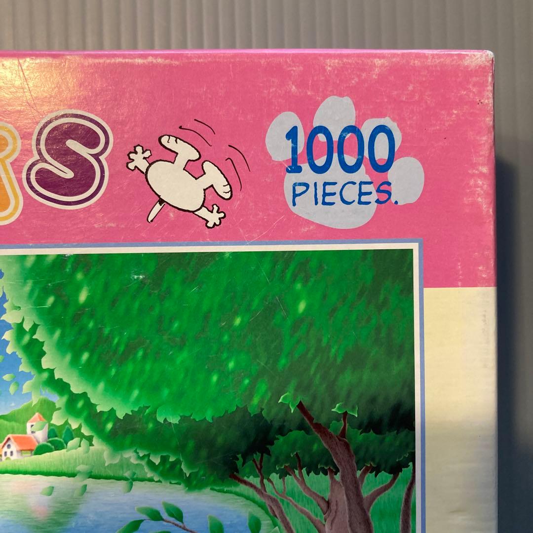 スヌーピー ピーナッツ　なかよく魚つり　ジグソーパズル　1000ピース