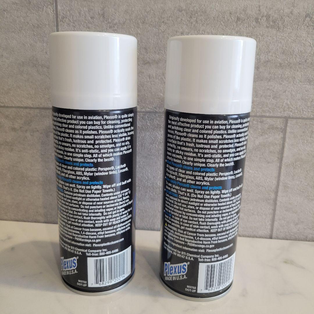 【新品・未使用】Plexus プラスチッククリーナー368g (12oz) 2個
