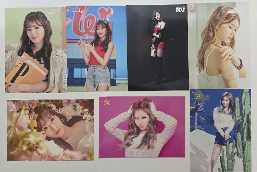 twice トレカ　ラントレ　サナ