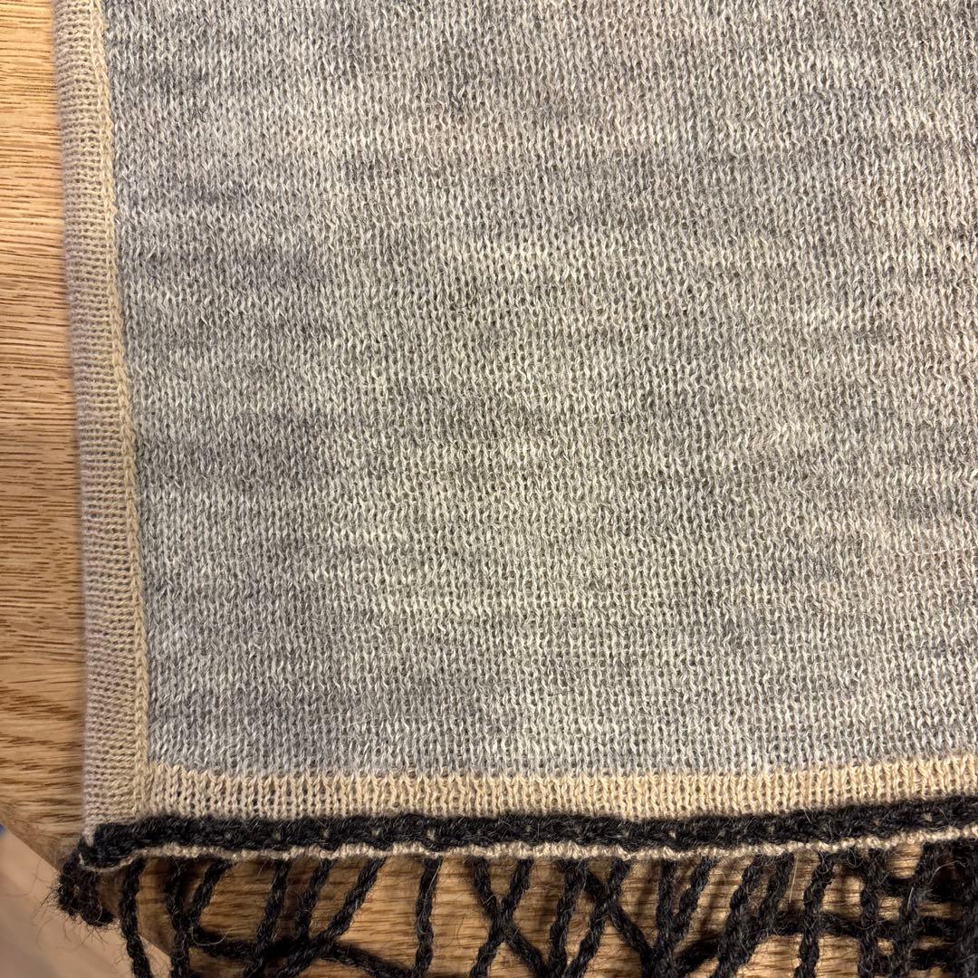 直営店購入品 カールハンセン アルパカ素材 ブランケット