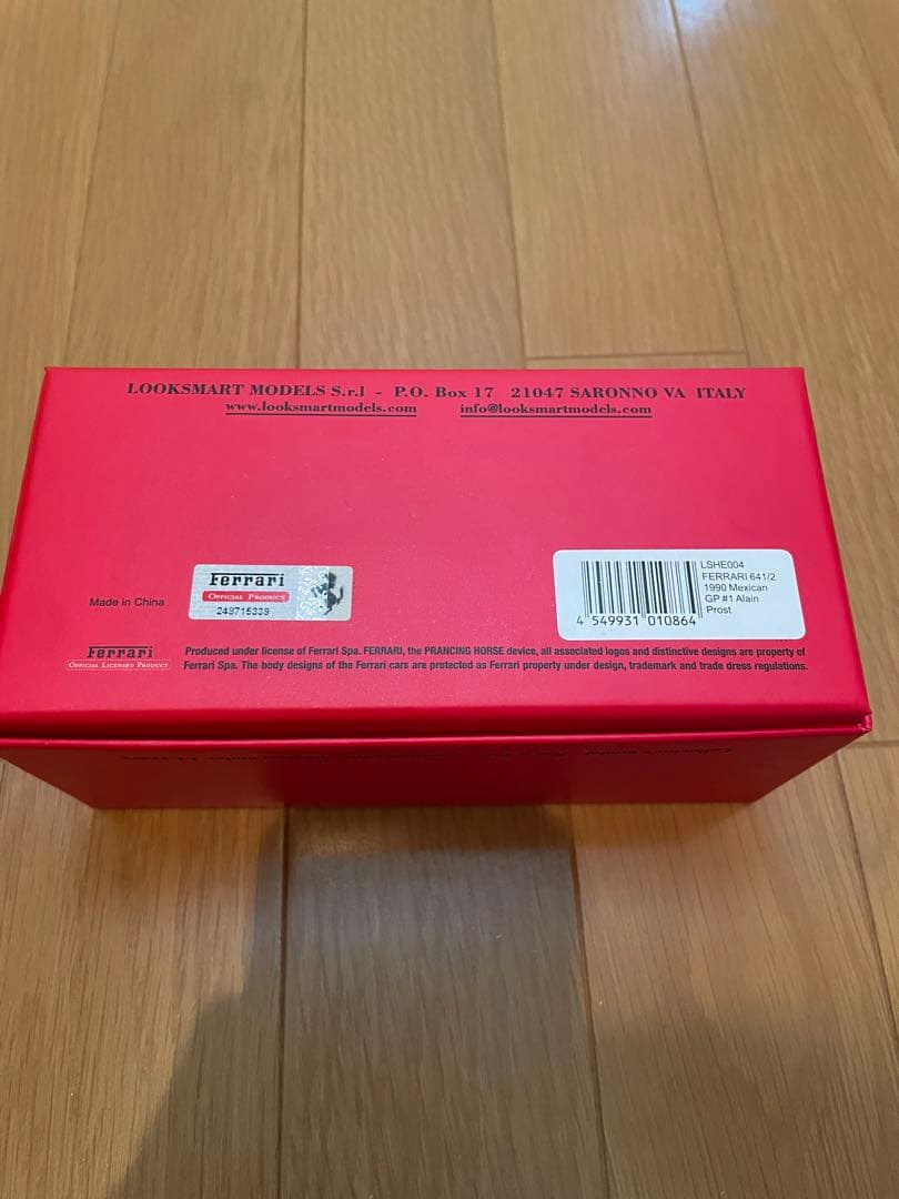 looksmart 641/2 1990年メキシコGP アランプロスト#1