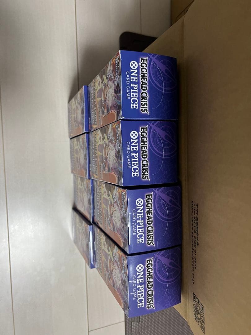 ワンピースカードゲーム エクストラブースター「エッグヘッドクライシス」8ボックス