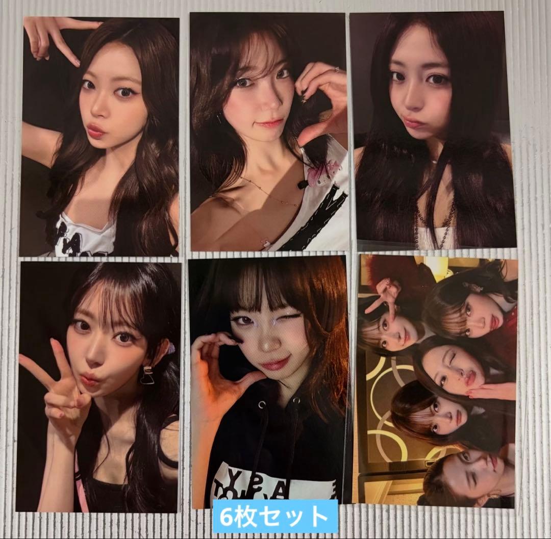 ルセラフィム 2025 アンコールライブ ソウルコン トレカ 6枚セット