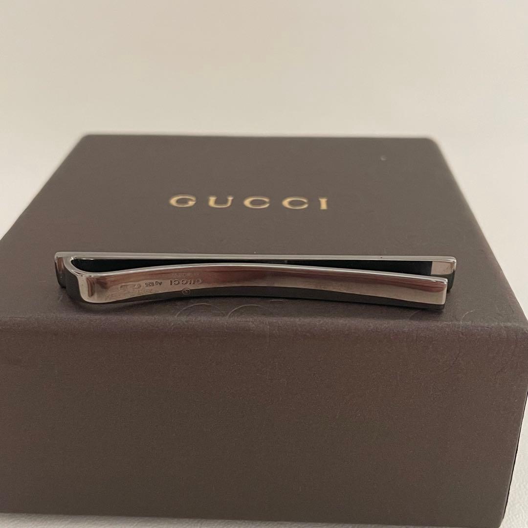 極美品　グッチ　ネクタイピン　付属品　ディアマンテ　925 ビジネス　スーツ