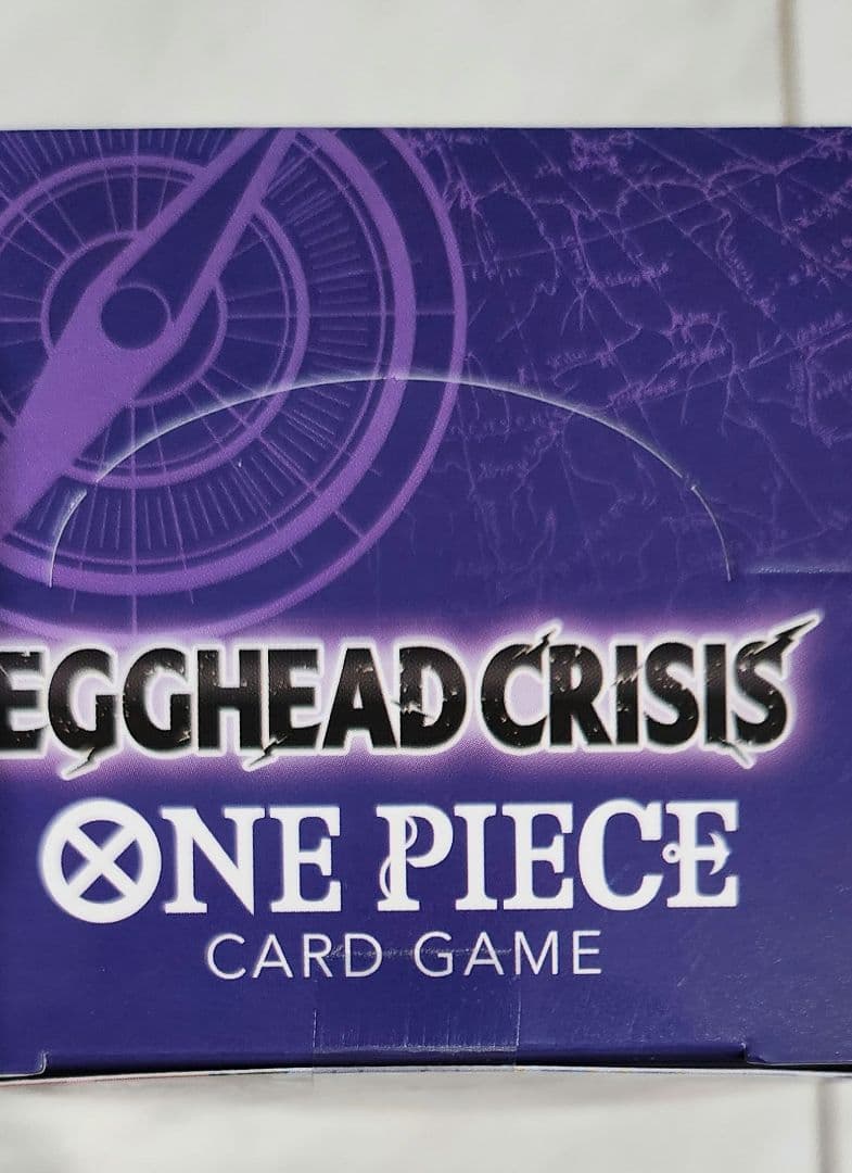 ワンピースカードゲーム エッグヘッドクライシス BOX 未開封 テープ付き