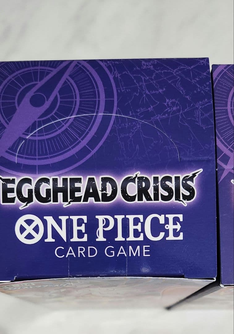 ワンピースカードゲーム エッグヘッドクライシス BOX 未開封 テープ付き