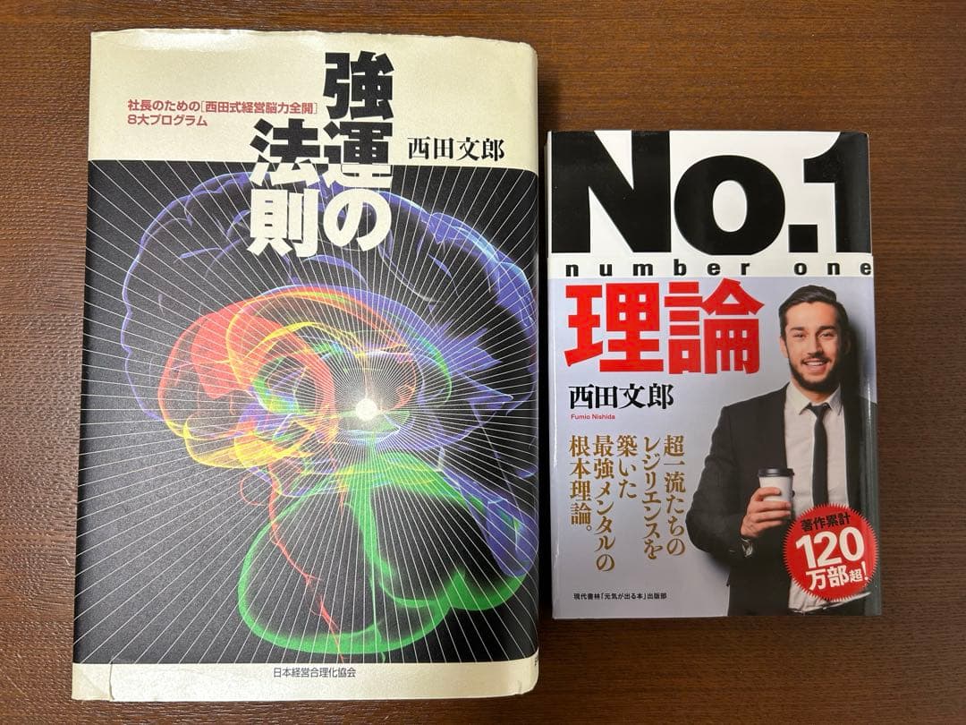 西田文朗　強運の法則 、No.1理論セット