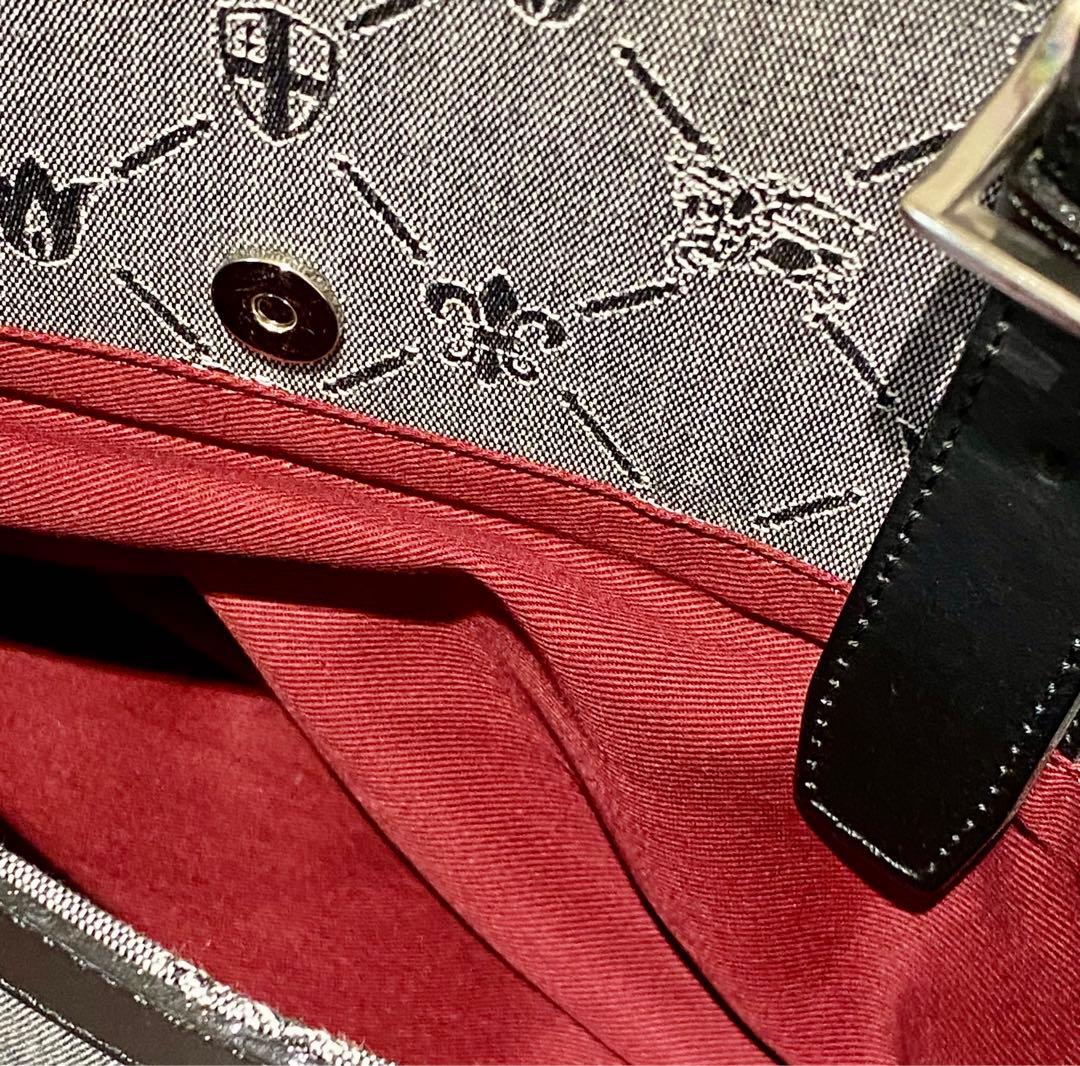 (美品)バーバリー ブラックレーベル ボストンバッグ BURBERRY