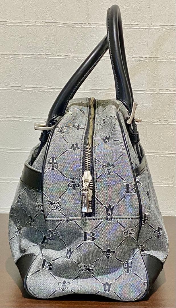 (美品)バーバリー ブラックレーベル ボストンバッグ BURBERRY