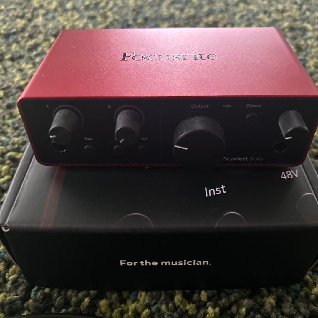 DTM・DAW Focusrite solo