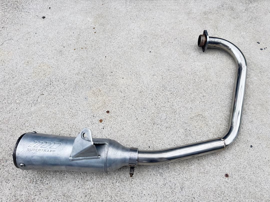 【送料込み】TW200 スーパートラップ マフラー 2JL
