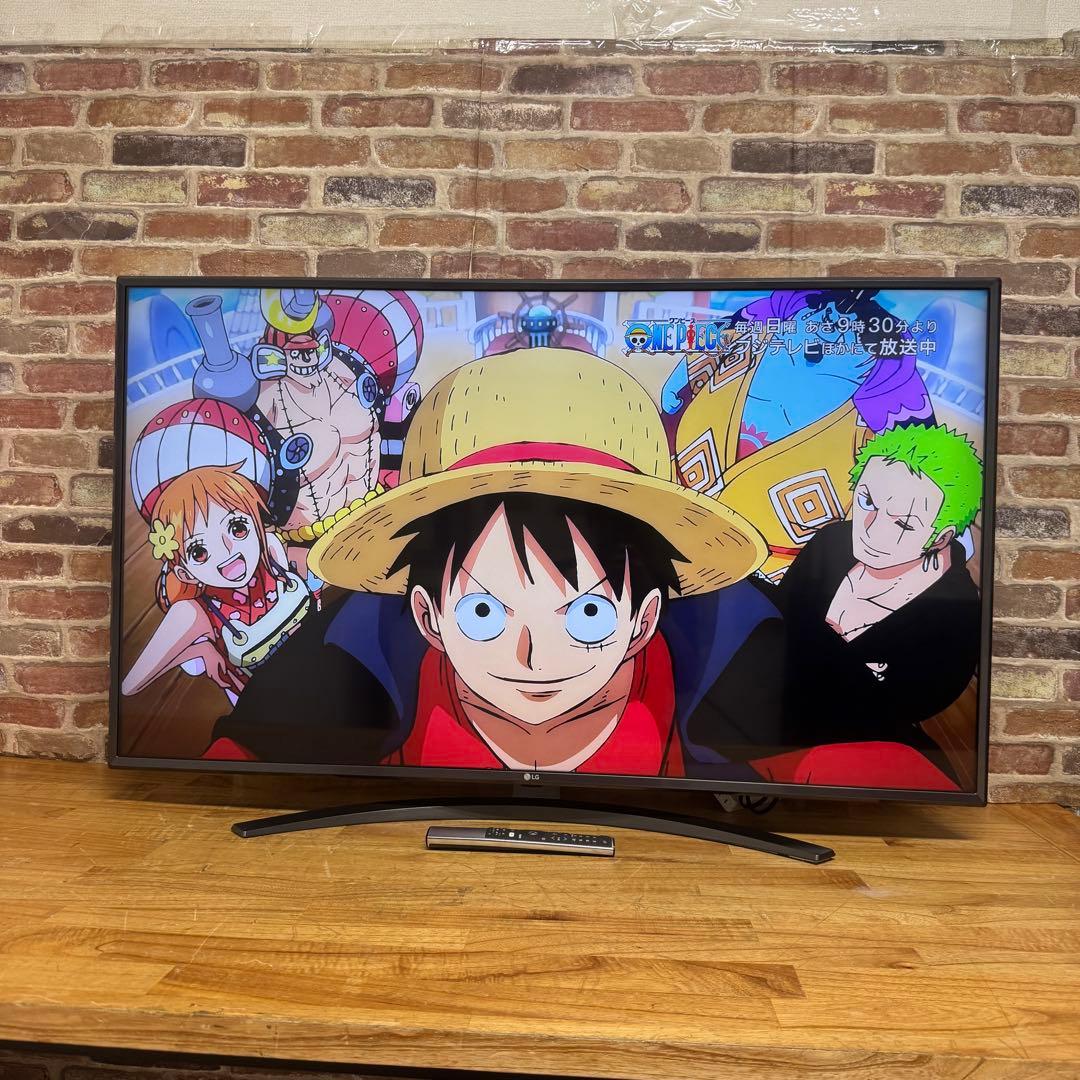 LG 50V型 4K液晶テレビ 50UM8100PJA スマートテレビ アプリ○