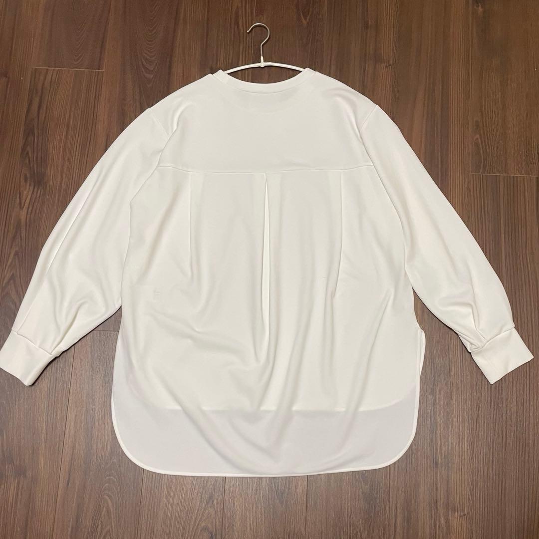 美品★ BEARDSLEY ビアズリー Tブラウス ホワイト