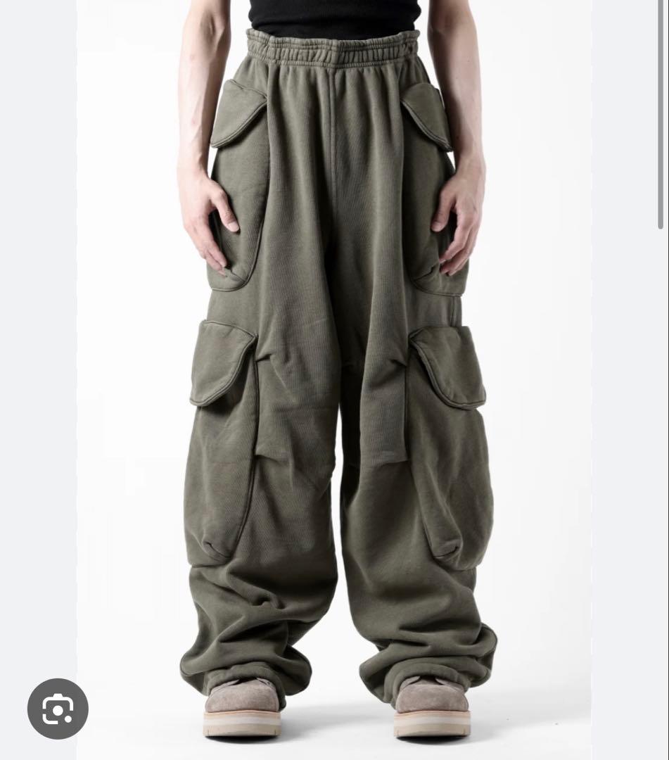 Entire Studios カーゴパンツ オリーブ