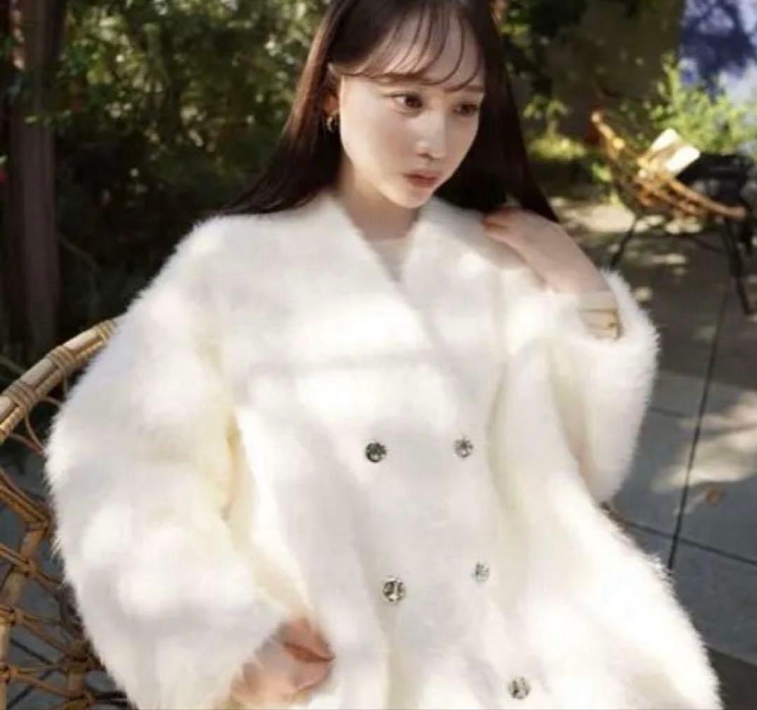 トップス le.ema mohair touch cardigan