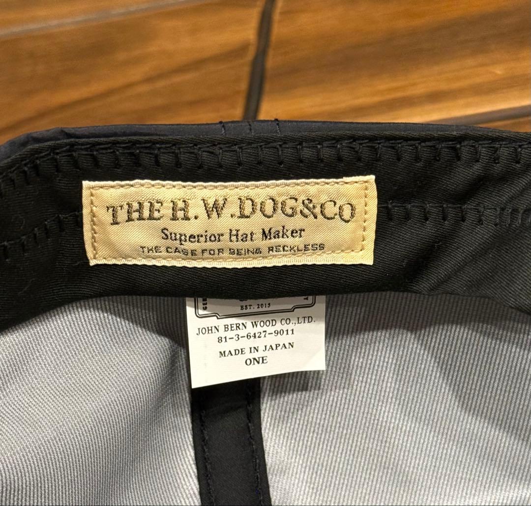 THE H.W DOG&CO. MKATE CAP black ブラック