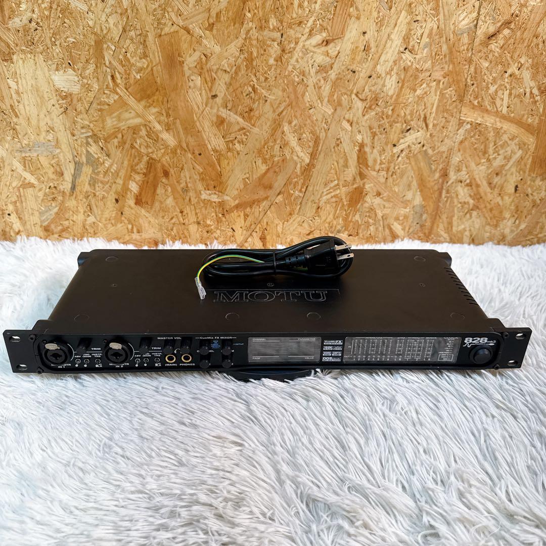 MOTU 828MK3 Firewire オーディオインターフェイス