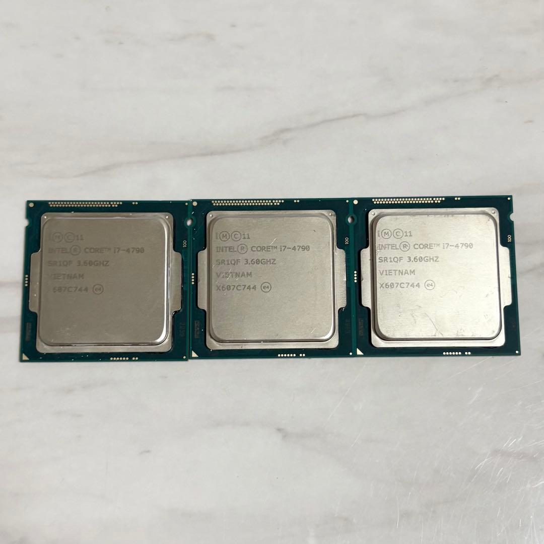 INTEL CORE i7-4790 3個まとめ売り