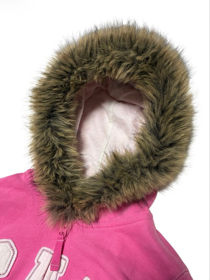 平成ギャルy2k 00’s old gap ファージップパーカー