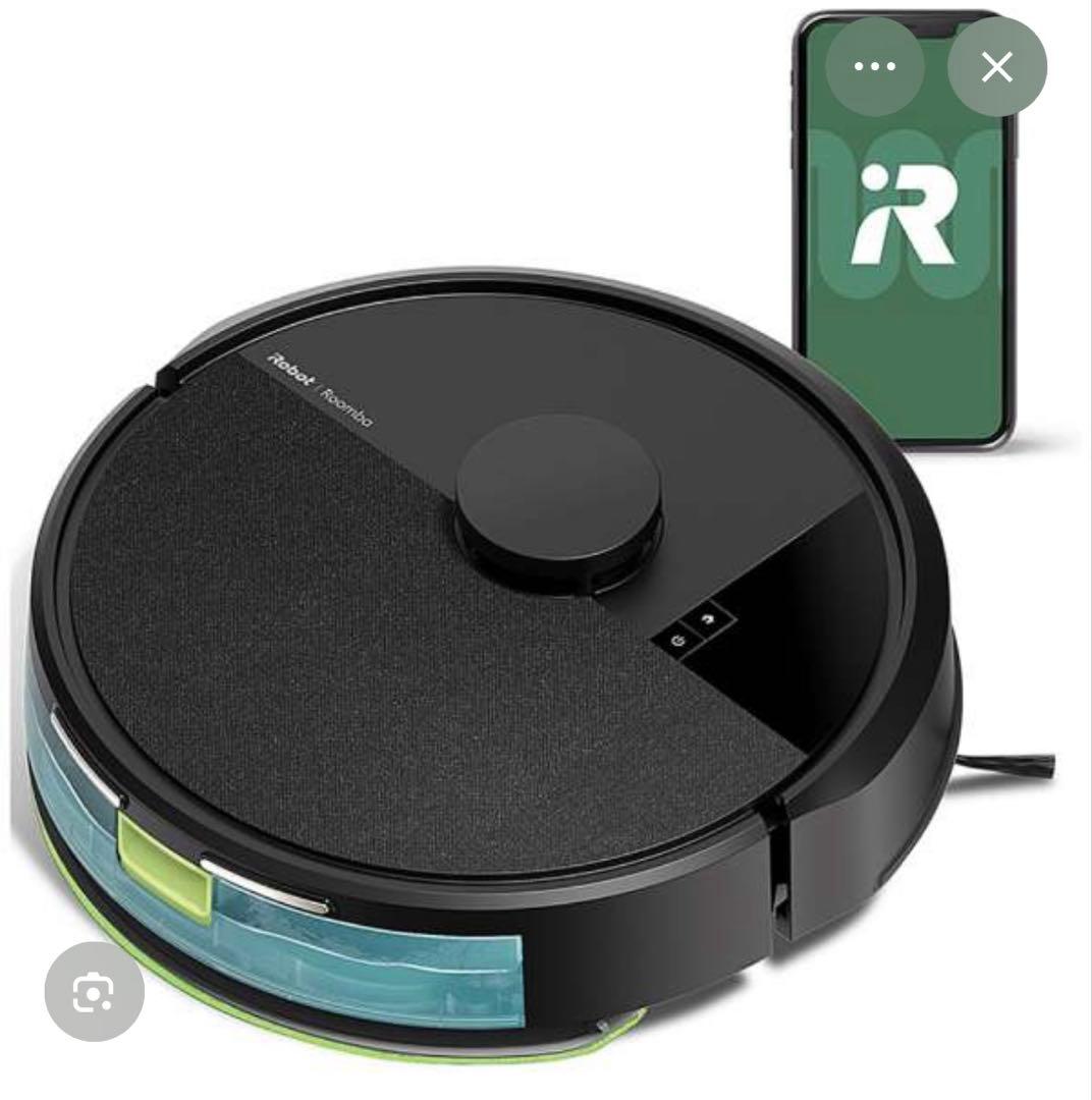 【新品未使用】Roomba 105 Combo ロボット掃除機　ブラック　保証付