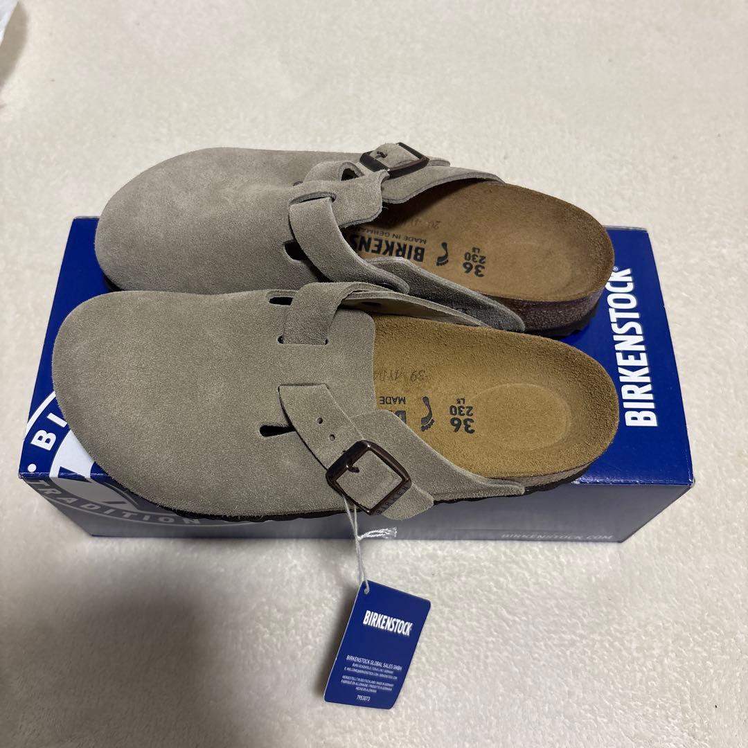 BIRKENSTOCK グレー サボサンダル 36