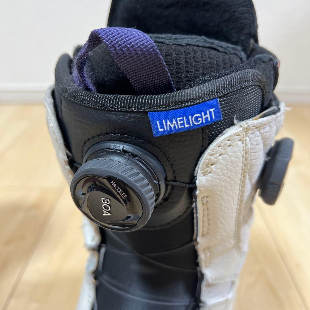 美品BURTON LIMELIGHT BOA WIDE23cm 23-24モデル