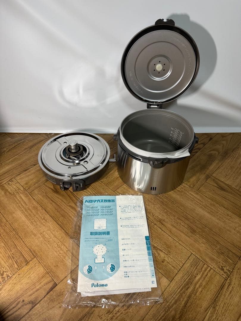 ◆未使用◆Paloma◆ガス炊飯器◆都市ガス◆2.0L 11合◆PR-200EF
