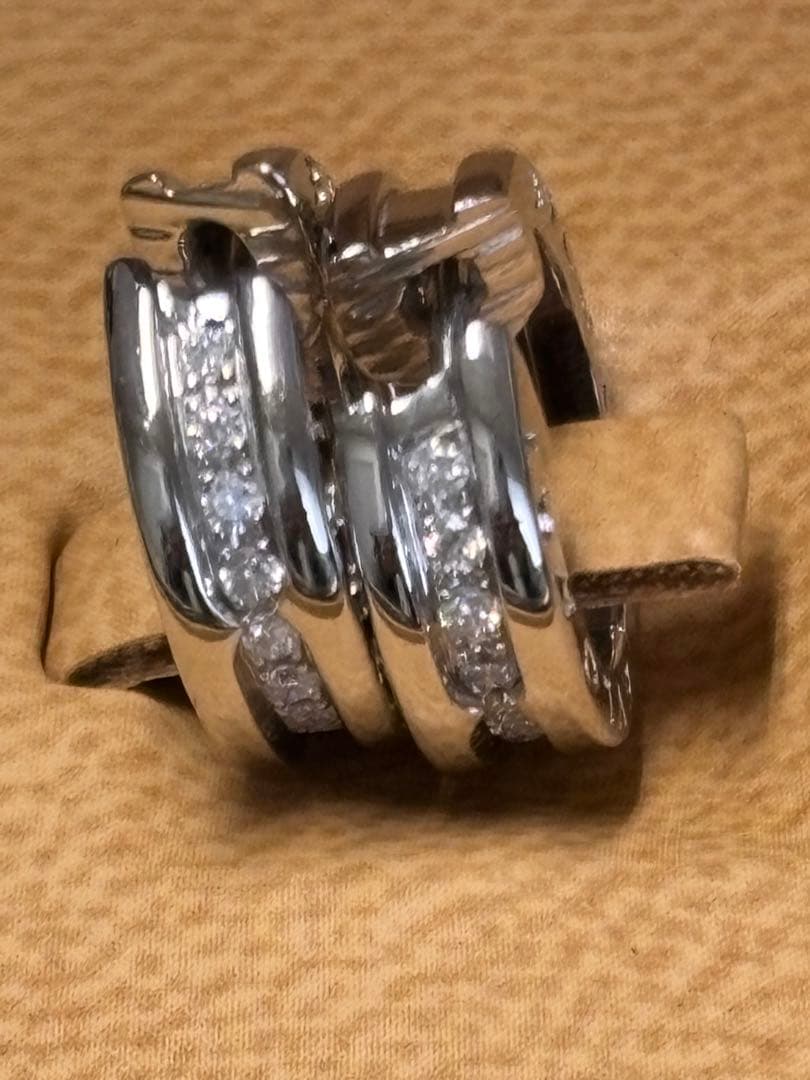 ブルガリピアス Ｂ-Zeroダイヤ入り 男女兼用