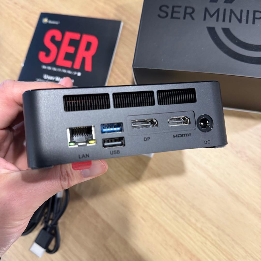 ミニPC Beelink SER5 MAX Ryzen 7 5800H