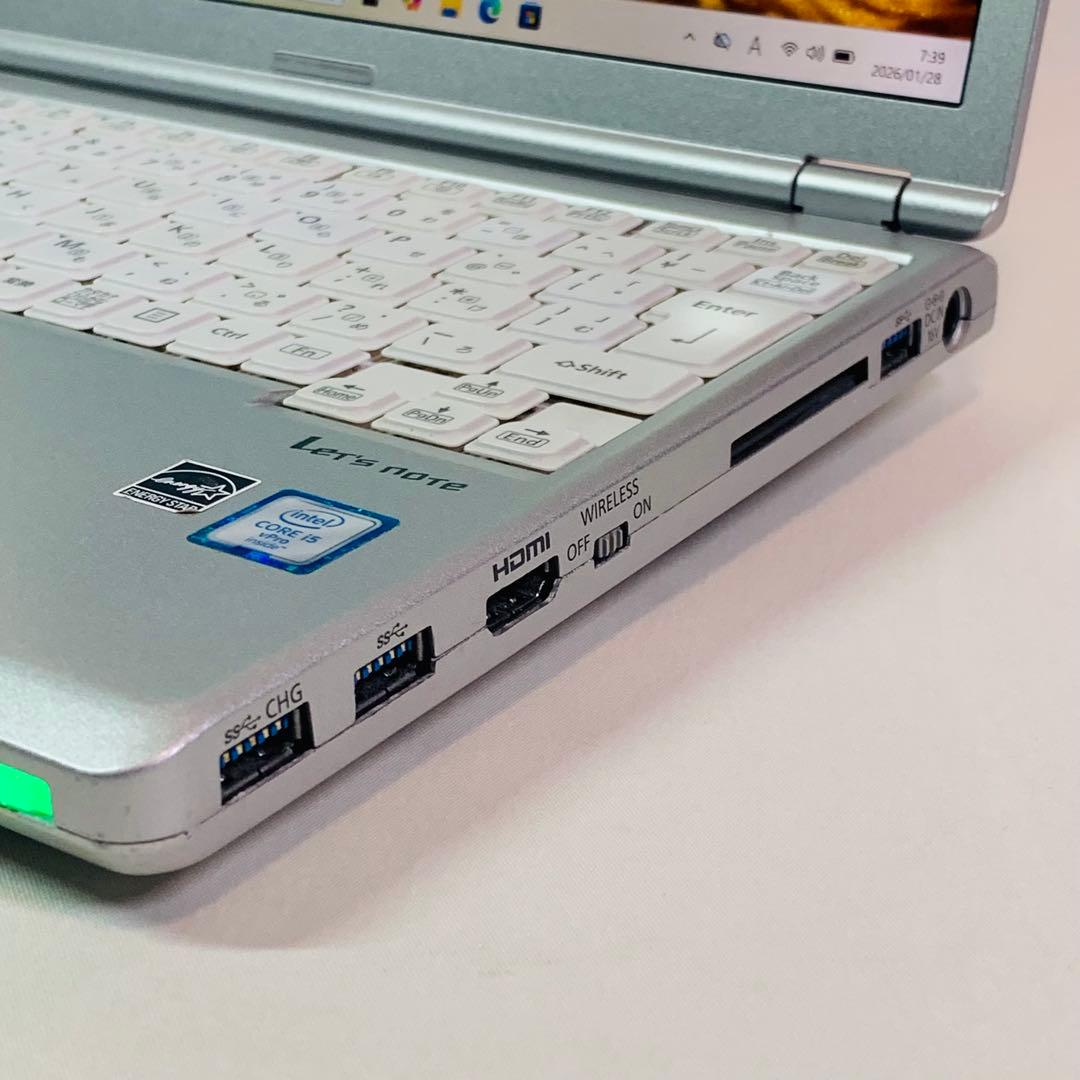 軽量✨Core i5✨6世代✨レッツノート✨Panasonic✨ノートパソコン