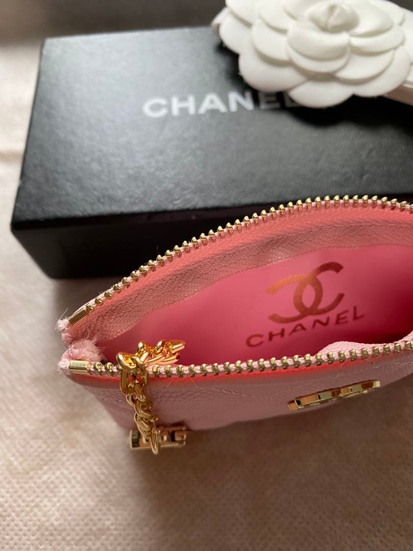 CHANEL シャネル　ケース　小銭入れ　ノベルティ　ピンク　新品未使用