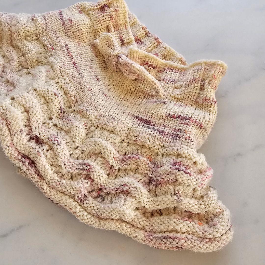 fluff wear スカート 2-3y PLUM CONFETTI スケポン